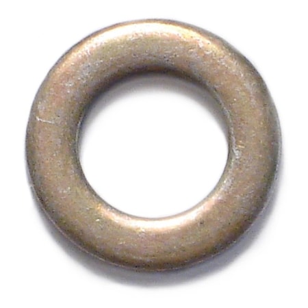 Midwest Fastener Flat Washer, For Screw Size 1/16" , Steel Zinc Yellow Finish, 20 PK 34185